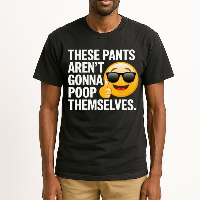 Funny Weird Joke Hilarious Sarcastic Gross Poop Meme Humor Tall T-Shirt
