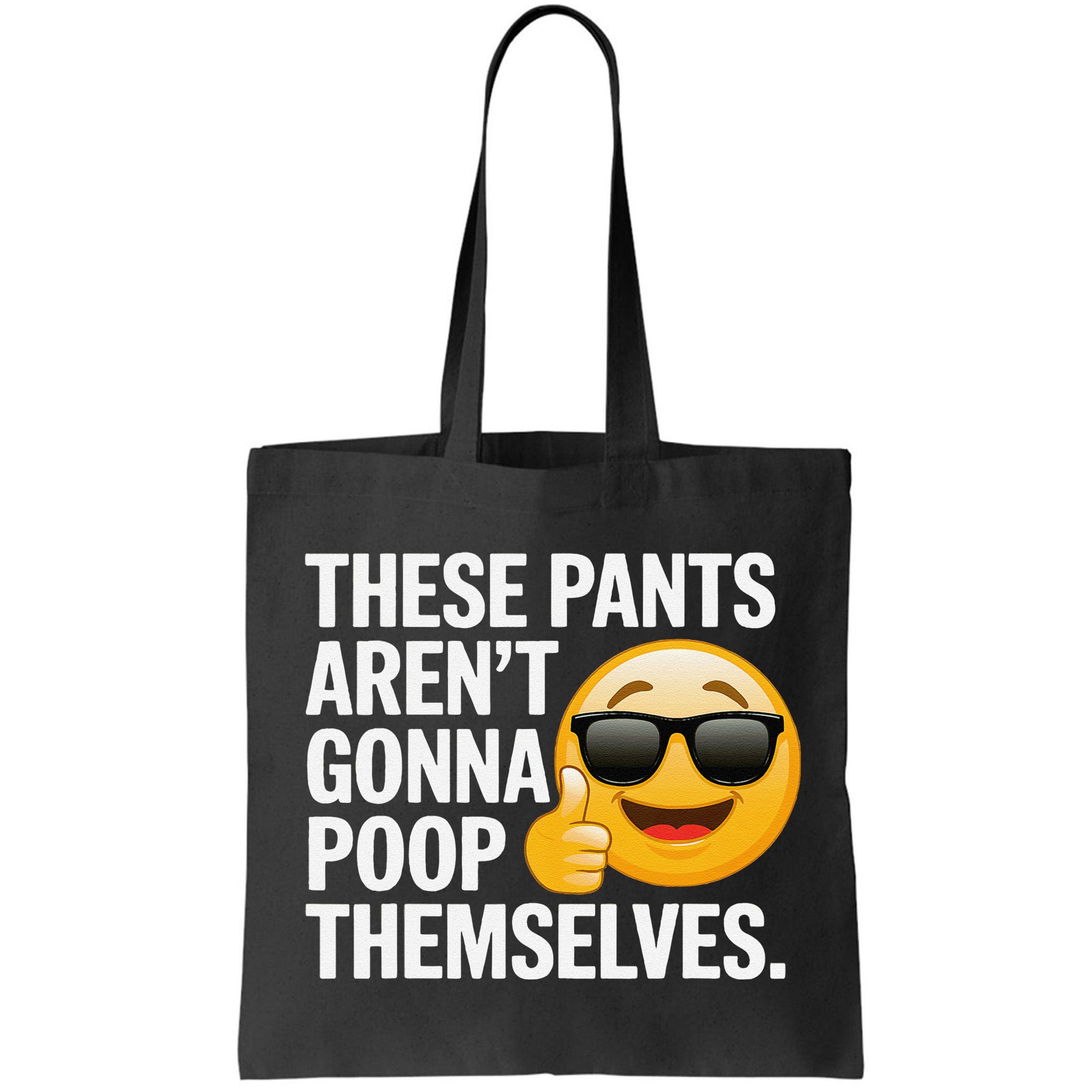 Funny Weird Joke Hilarious Sarcastic Gross Poop Meme Humor Bag