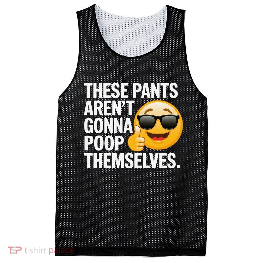 Funny Weird Joke Hilarious Sarcastic Gross Poop Meme Humor Mesh Reversible Basketball Jersey Tank