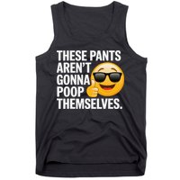 Funny Weird Joke Hilarious Sarcastic Gross Poop Meme Humor Tank Top