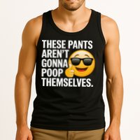 Funny Weird Joke Hilarious Sarcastic Gross Poop Meme Humor Tank Top