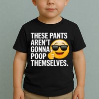 Funny Weird Joke Hilarious Sarcastic Gross Poop Meme Humor Toddler T-Shirt