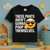 Funny Weird Joke Hilarious Sarcastic Gross Poop Meme Humor Toddler T-Shirt