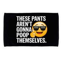 Funny Weird Joke Hilarious Sarcastic Gross Poop Meme Humor Microfiber Hand Towel
