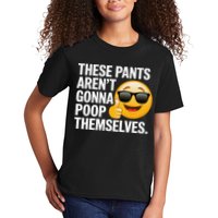Funny Weird Joke Hilarious Sarcastic Gross Poop Meme Humor Kids T-Shirt