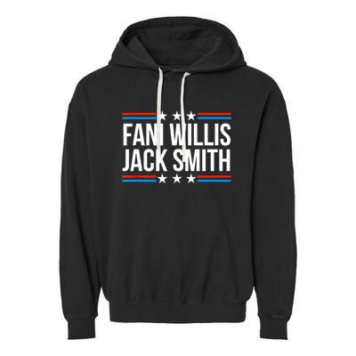 Fani Willis Jack Smith For Presiden Retro American Political Garment-Dyed Fleece Hoodie