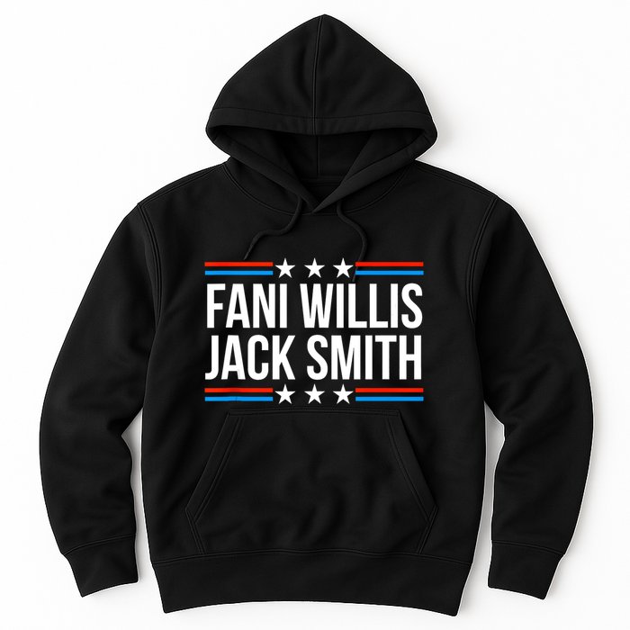 Fani Willis Jack Smith For Presiden Retro American Political Hoodie