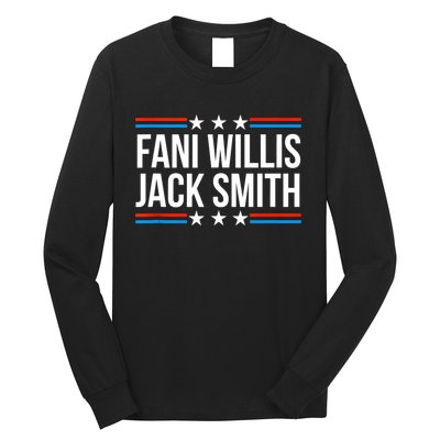 Fani Willis Jack Smith For Presiden Retro American Political Long Sleeve Shirt