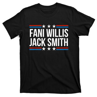 Fani Willis Jack Smith For Presiden Retro American Political T-Shirt