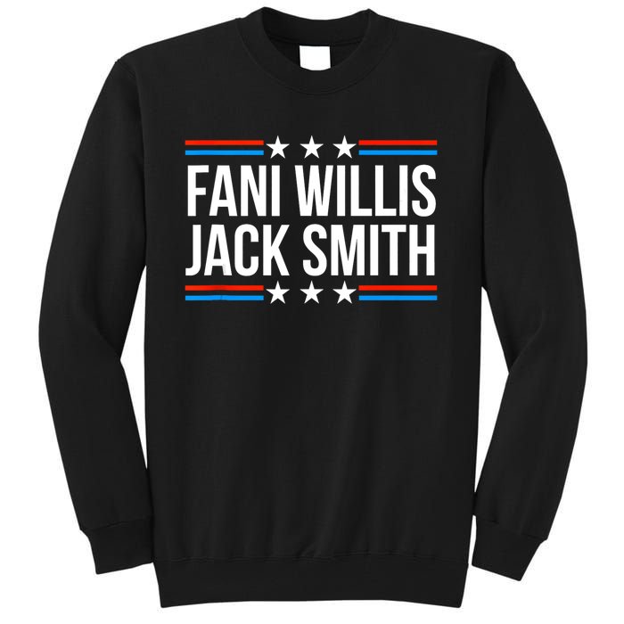 Fani Willis Jack Smith For Presiden Retro American Political Tall Sweatshirt