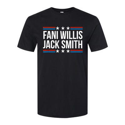 Fani Willis Jack Smith For Presiden Retro American Political Softstyle CVC T-Shirt