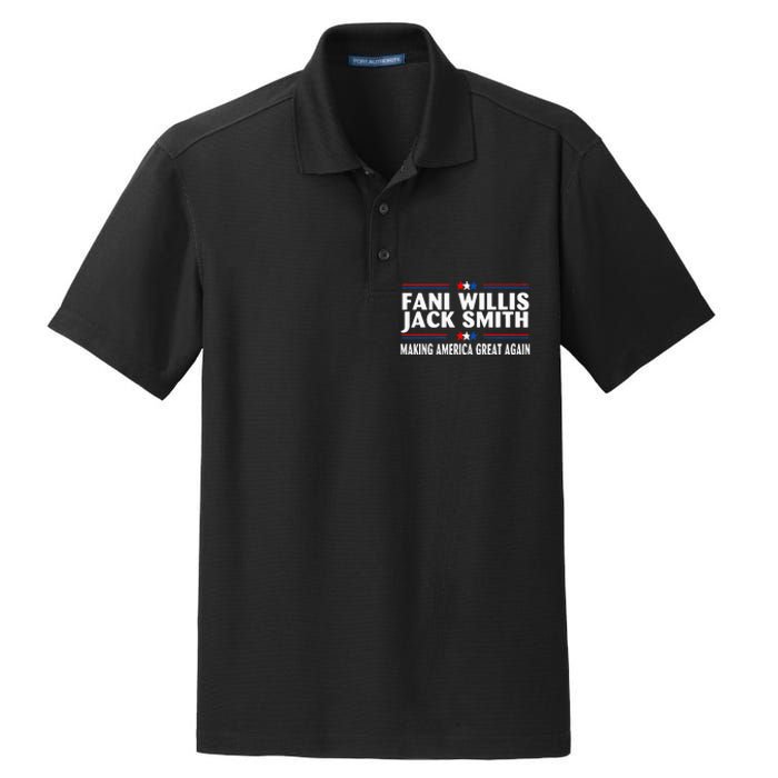 Fani Willis Jack Smith Making America Great Again Dry Zone Grid Polo