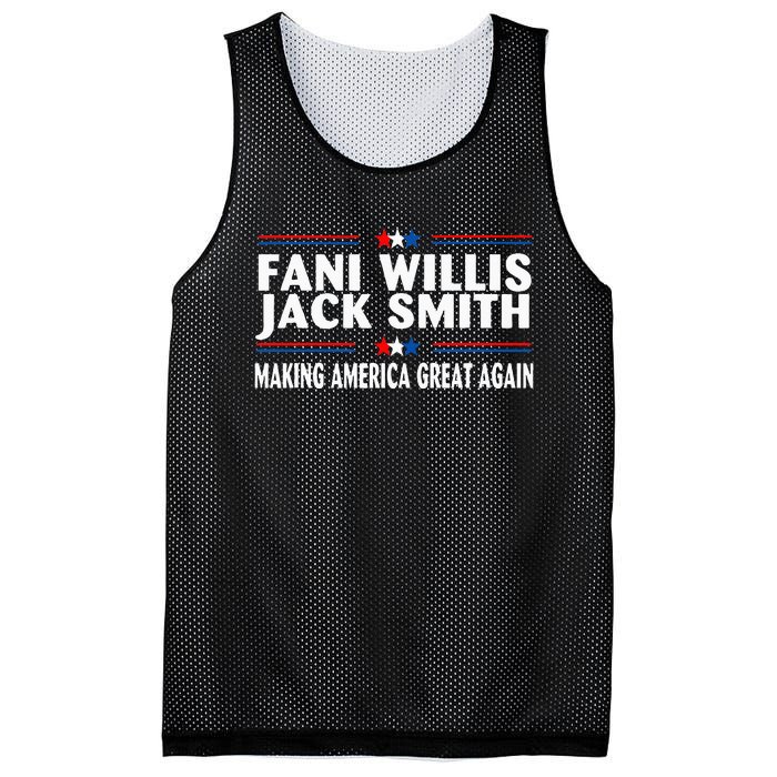 Fani Willis Jack Smith Making America Great Again Mesh Reversible Basketball Jersey Tank