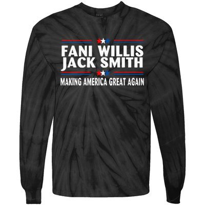 Fani Willis Jack Smith Making America Great Again Tie-Dye Long Sleeve Shirt