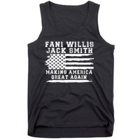 Fani Willis Jack Smith For President 2024 Retro Men Women America Flag Tank Top