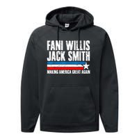 Fani Willis Jack Smith For President 2024 Funny Political Design Performance Fleece Hoodie