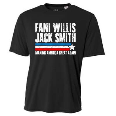 Fani Willis Jack Smith For President 2024 Funny Political Design Cooling Performance Crew T-Shirt