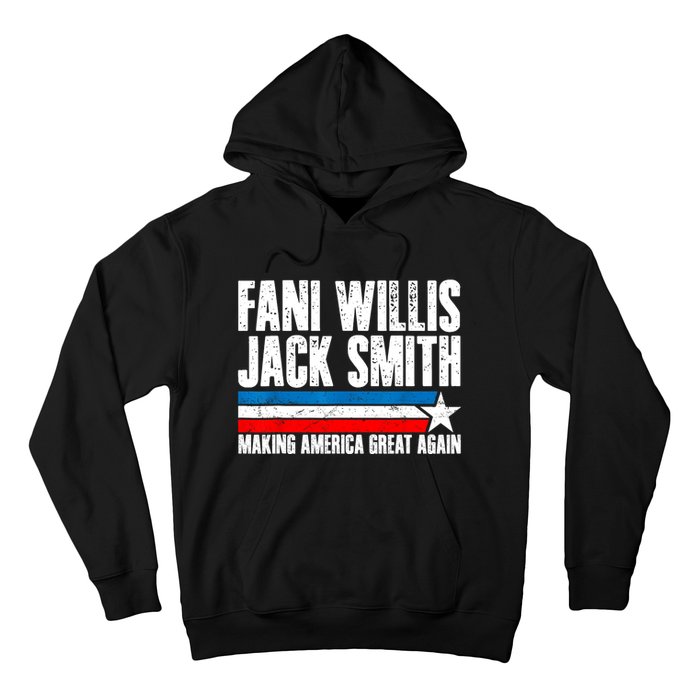 Fani Willis Jack Smith For President 2024 Funny Political Design Hoodie