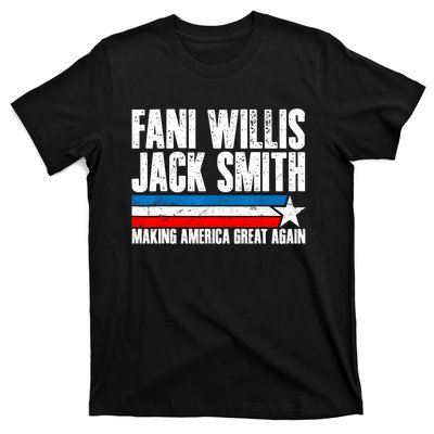 Fani Willis Jack Smith For President 2024 Funny Political Design T-Shirt