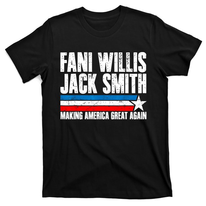 Fani Willis Jack Smith For President 2024 Funny Political Design T-Shirt