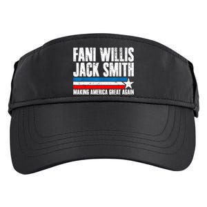 Fani Willis Jack Smith For President 2024 Funny Political Design Adult Drive Performance Visor