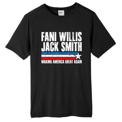 Fani Willis Jack Smith For President 2024 Funny Political Design Tall Fusion ChromaSoft Performance T-Shirt