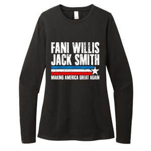 Fani Willis Jack Smith For President 2024 Funny Political Design Womens CVC Long Sleeve Shirt