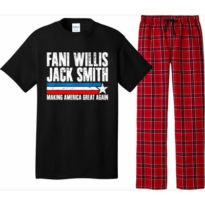 Fani Willis Jack Smith For President 2024 Funny Political Design Pajama Set