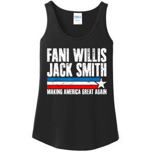 Fani Willis Jack Smith For President 2024 Funny Political Design Ladies Essential Tank