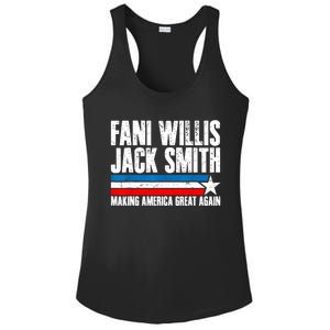 Fani Willis Jack Smith For President 2024 Funny Political Design Ladies PosiCharge Competitor Racerback Tank