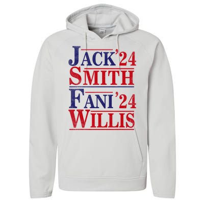 Fani Willis Jack Smith For President 2024 Jack Smith Fanclub Performance Fleece Hoodie