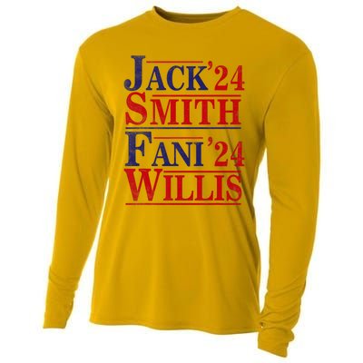 Fani Willis Jack Smith For President 2024 Jack Smith Fanclub Cooling Performance Long Sleeve Crew