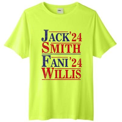 Fani Willis Jack Smith For President 2024 Jack Smith Fanclub Tall Fusion ChromaSoft Performance T-Shirt