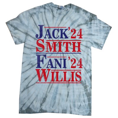 Fani Willis Jack Smith For President 2024 Jack Smith Fanclub Tie-Dye T-Shirt