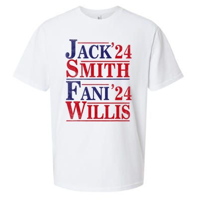 Fani Willis Jack Smith For President 2024 Jack Smith Fanclub Sueded Cloud Jersey T-Shirt