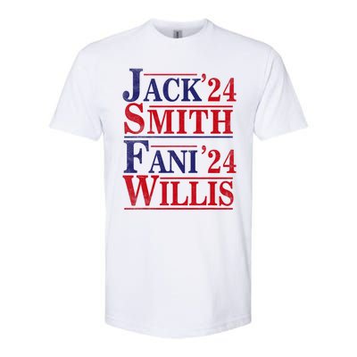 Fani Willis Jack Smith For President 2024 Jack Smith Fanclub Softstyle CVC T-Shirt