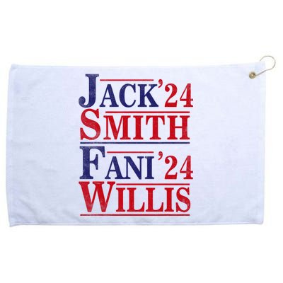 Fani Willis Jack Smith For President 2024 Jack Smith Fanclub Grommeted Golf Towel