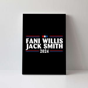 Fani Willis Jack Smith For President 2024 Funny Political Gift Canvas