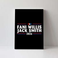 Fani Willis Jack Smith For President 2024 Funny Political Gift Canvas