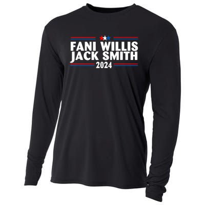 Fani Willis Jack Smith For President 2024 Funny Political Gift Cooling Performance Long Sleeve Crew