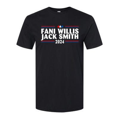 Fani Willis Jack Smith For President 2024 Funny Political Gift Softstyle CVC T-Shirt