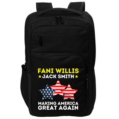 Fani Willis Jack Smith Funny President Of 2024 Saying Impact Tech Backpack