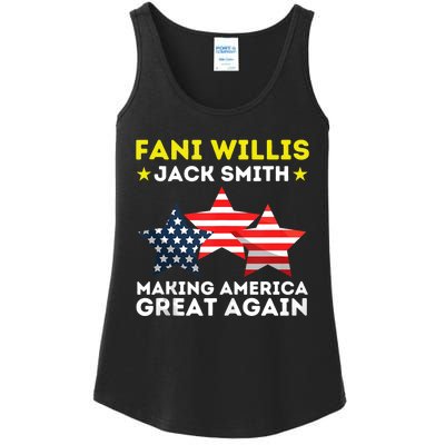 Fani Willis Jack Smith Funny President Of 2024 Saying Ladies Essential Tank