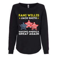 Fani Willis Jack Smith Funny President Of 2024 Saying Womens California Wash Sweatshirt