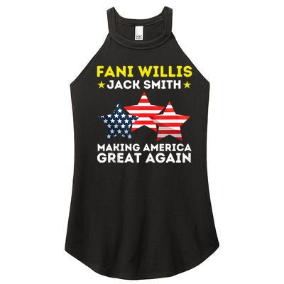 Fani Willis Jack Smith Funny President Of 2024 Saying Women’s Perfect Tri Rocker Tank