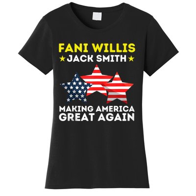 Fani Willis Jack Smith Funny President Of 2024 Saying Women's T-Shirt