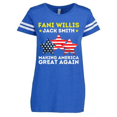 Fani Willis Jack Smith Funny President Of 2024 Saying Enza Ladies Jersey Football T-Shirt