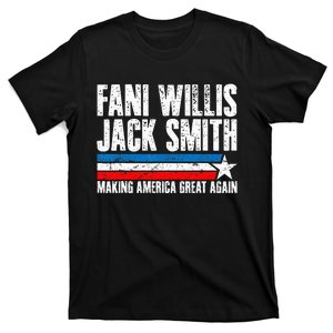 Fani Willis Jack Smith For President 2024 Retro T-Shirt