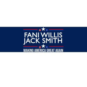 Fani Willis Jack Smith MAGA Bumper Sticker