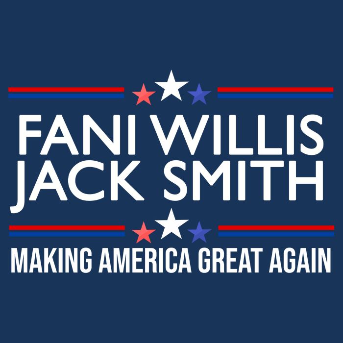 Fani Willis Jack Smith MAGA Flat Bill Trucker Hat